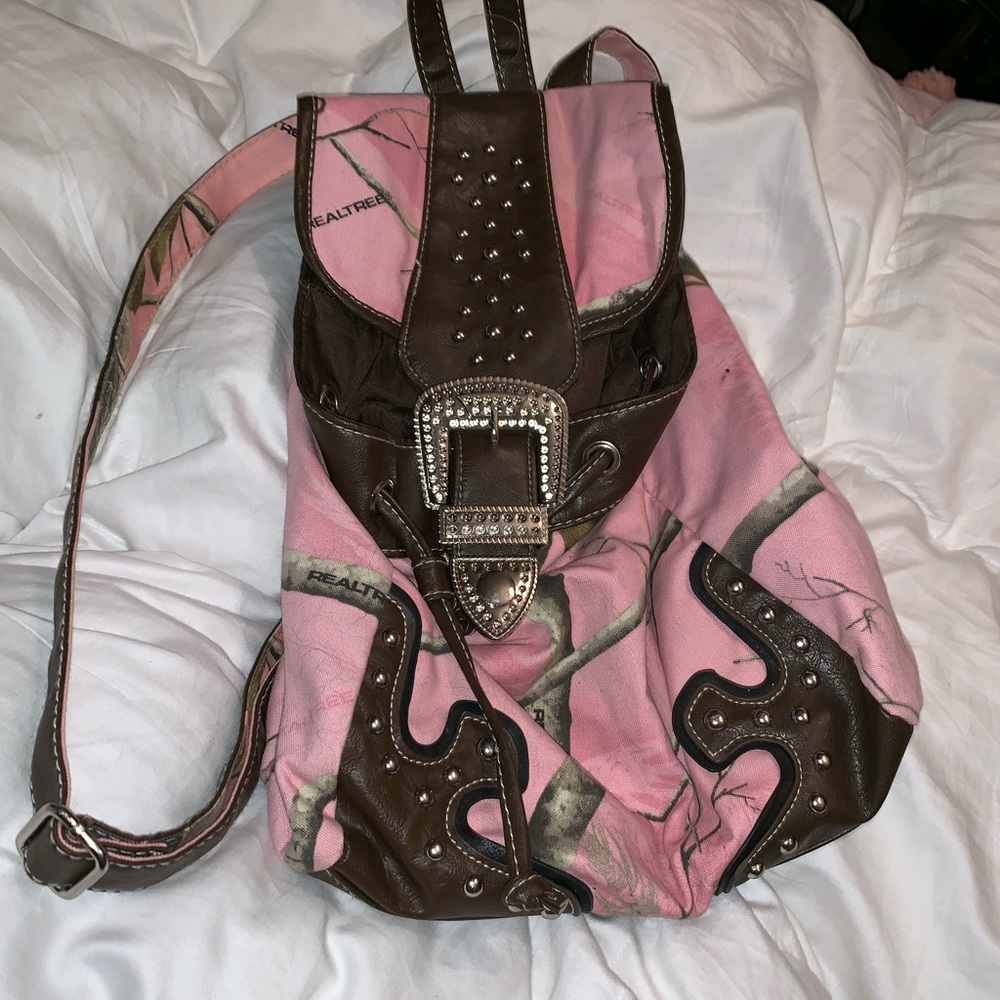 REALTREE PINK CAMO BAG